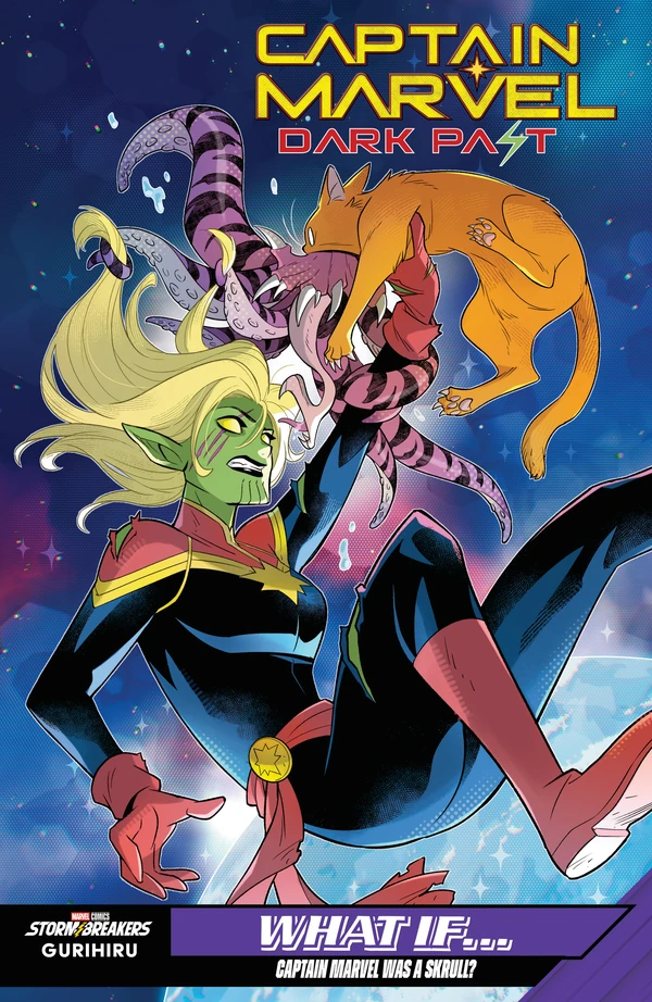 Captain Marvel: Dark Past: Gurihiru What If...? Variant #2 - Cover 4